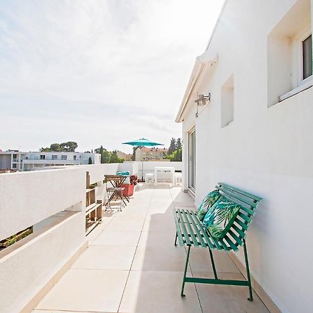 Duplex Toit Terrasse Vue Panoramique Leilighet Montpellier Eksteriør bilde