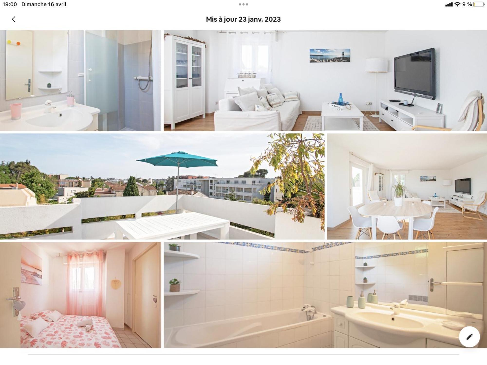 Duplex Toit Terrasse Vue Panoramique Leilighet Montpellier Eksteriør bilde